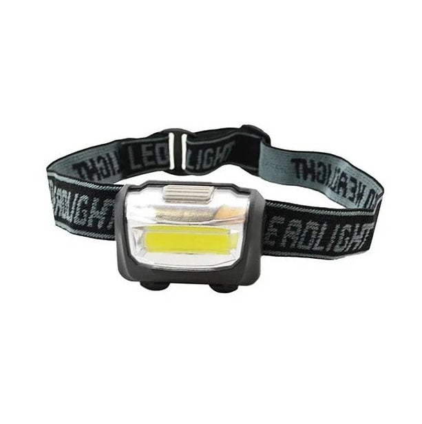 Ліхтар налобний Stenson SF24076 світлодіодний Чорний (iz12529)