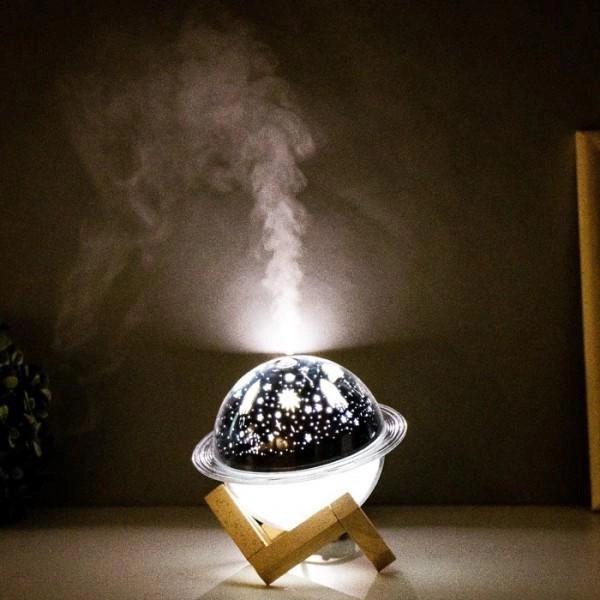 Увлажнитель воздуха проектор звездное небо Сатурн - фото 4 Увлажнитель воздуха проектор звездное небо Сатурн - фото 4