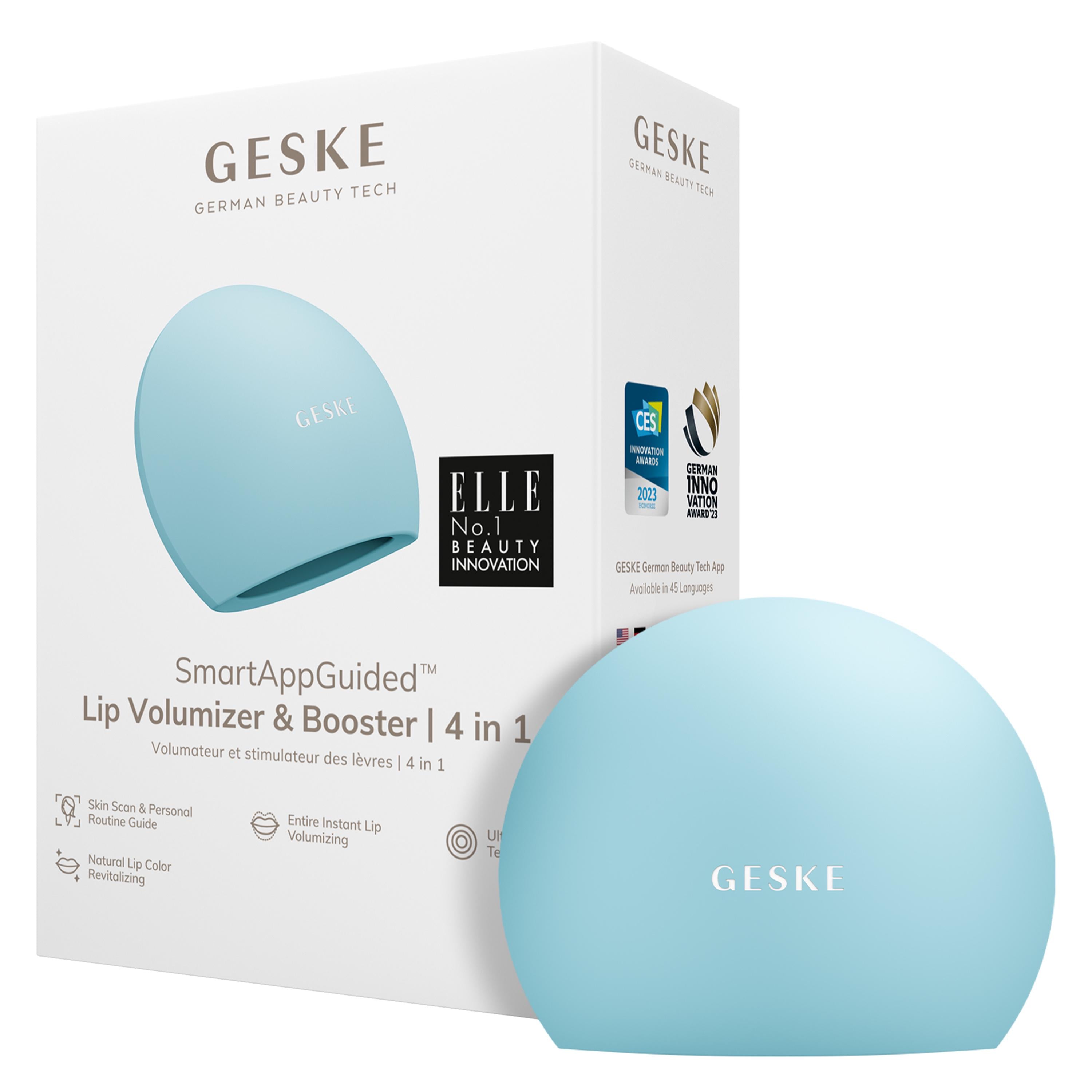 Устройство для увеличения объема губ GESKE Lip Volumizer&Booster 4в1 Big Turquoise (HB0230)