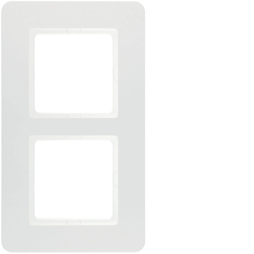 Рамка Berker Q.7 двухместная Полярная белизна (10126189)