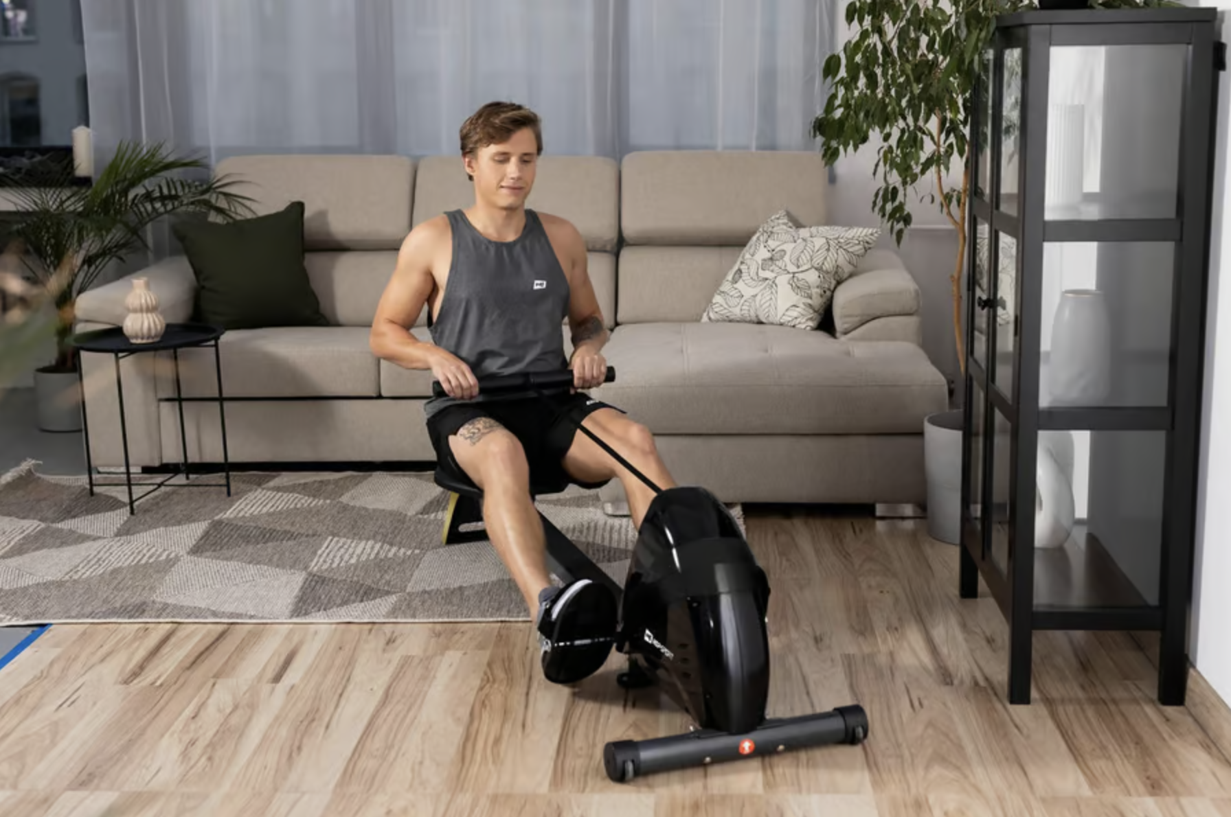 Гребний тренажер Hop-Sport HS-030R Boost (4733) - фото 2 Гребний тренажер Hop-Sport HS-030R Boost (4733) - фото 2