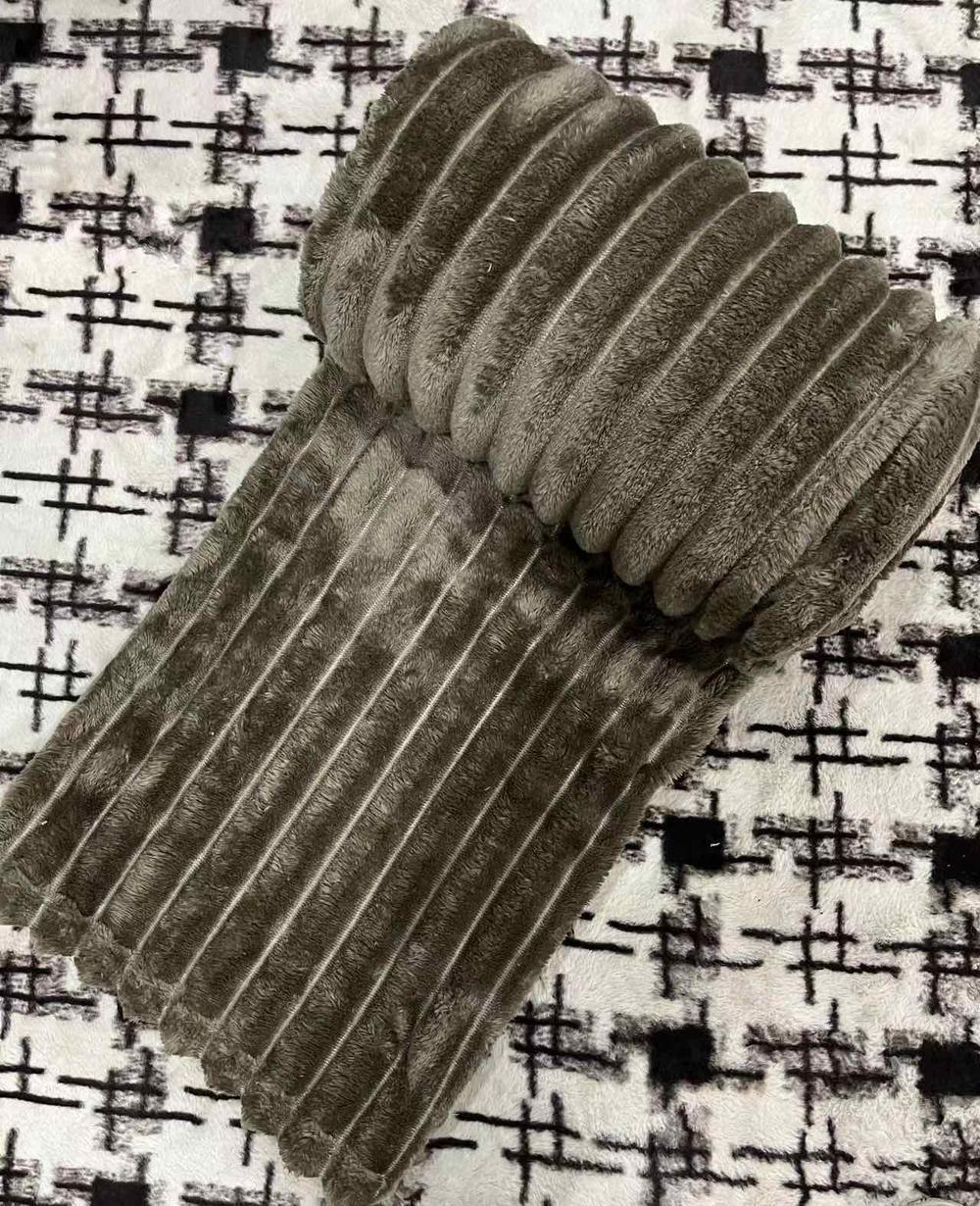 Плед Cotton home Colorful home Полоска 150х200 см микрофибра 1306-8 Коричневый (DR014124)