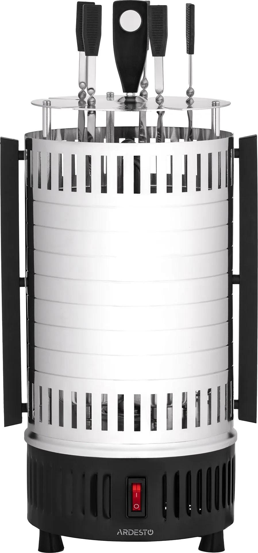 Электрошашлычница для кухни Kayfovo PC-8gw с 5 шампурами (29280)