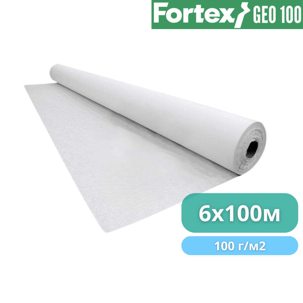 Геотекстиль нетканий Fortex Geo PP 100 г/м2 S8NW 6х100 м 600 м2 (3904302) - фото 16 Геотекстиль нетканий Fortex Geo PP 100 г/м2 S8NW 6х100 м 600 м2 (3904302) - фото 16