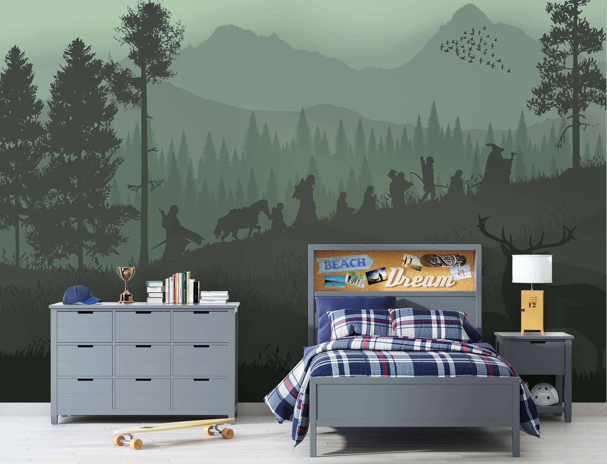 Фотообои флизелиновые Upstream Силуэты героев 180х120 см (S5KID-076/2) - фото 6