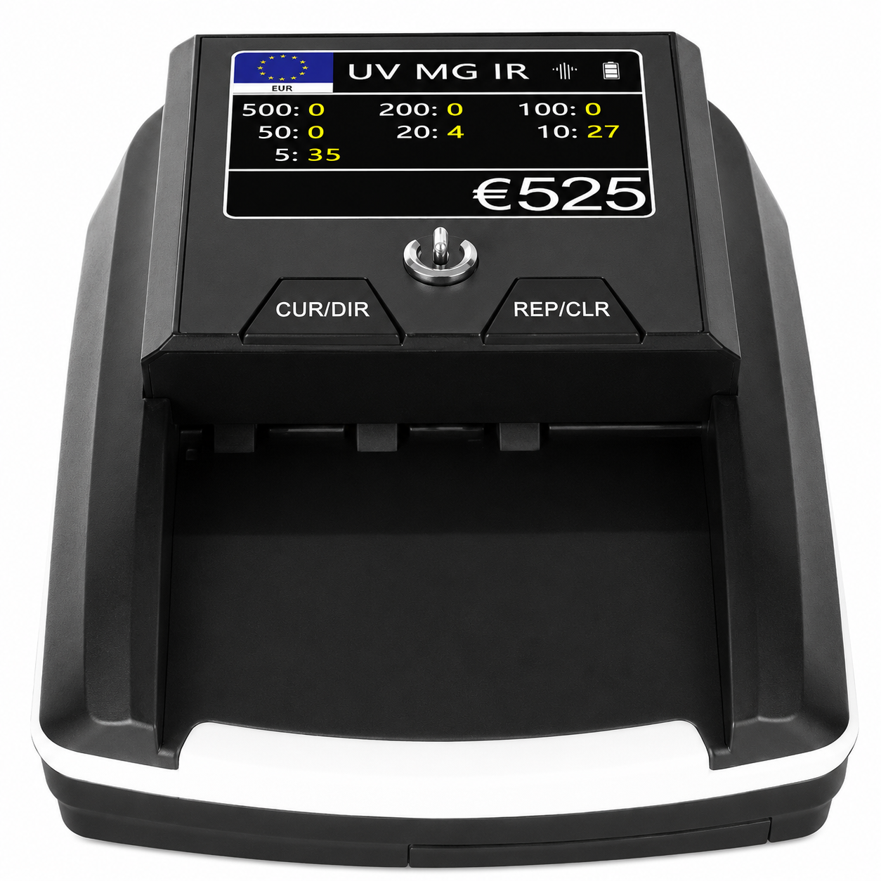 Детектор банкнот автоматический Scan Count SC-20 с проверкой UV/MG/IR и определением размера купюр
