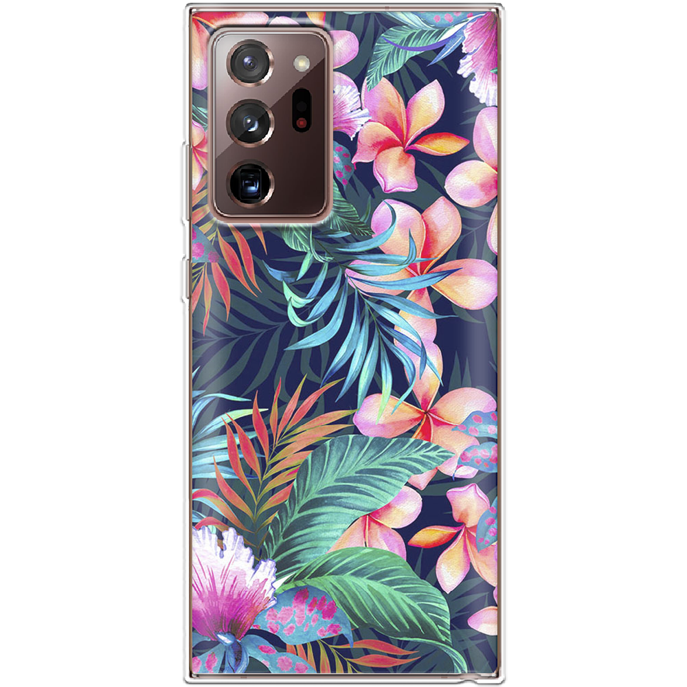 Чохол Boxface Samsung N985 Galaxy Note 20 Ultra flowers in the tropics Прозорий силікон (40573-up1971-40573)