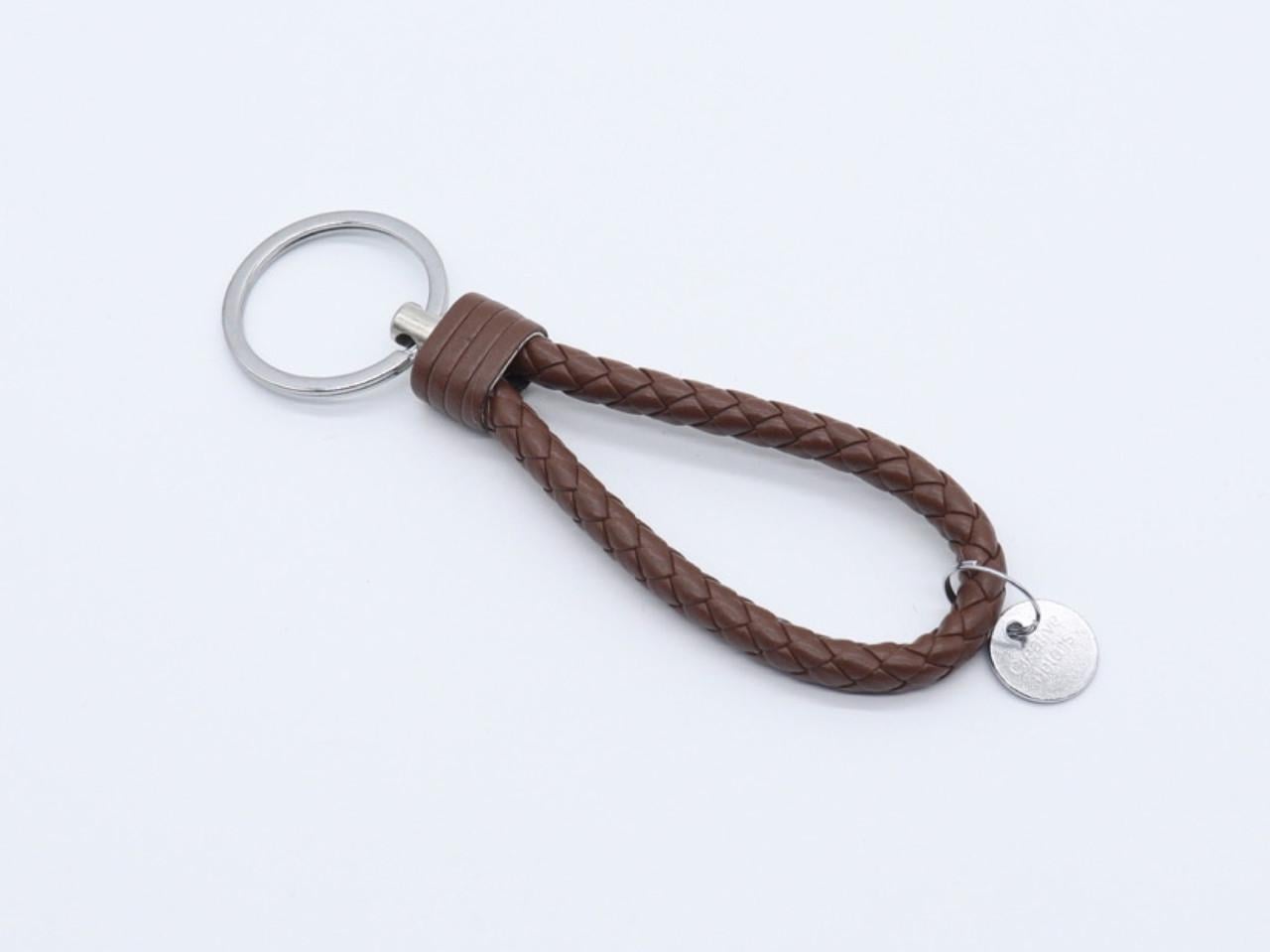 Кольцо для ключей с ремешком 140х25 мм Коричневый (842560008)