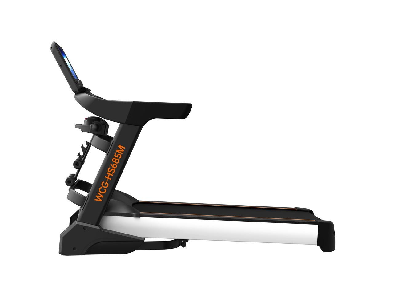 Бігова доріжка електрична WCG-HS685M Android масажер та гантелі 15,6" до 150 кг (HS685M) - фото 5 Бігова доріжка електрична WCG-HS685M Android масажер та гантелі 15,6" до 150 кг (HS685M) - фото 5