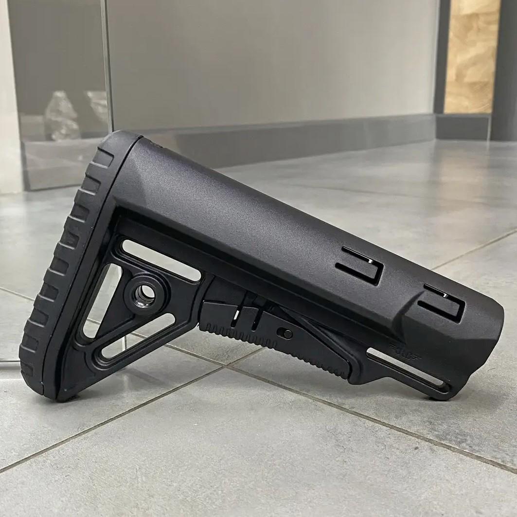Приклад DLG Tactical TBS Sharp DLG-131 для винтовок с трубкой Com Spec Черный (244427) - фото 2