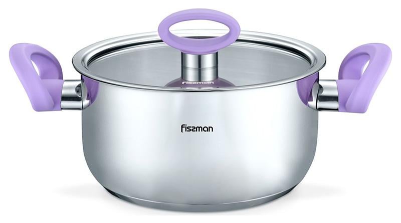 Каструля Fissman Veronica 3,1 л з бакелітовими ручками (FN-SS-5446)