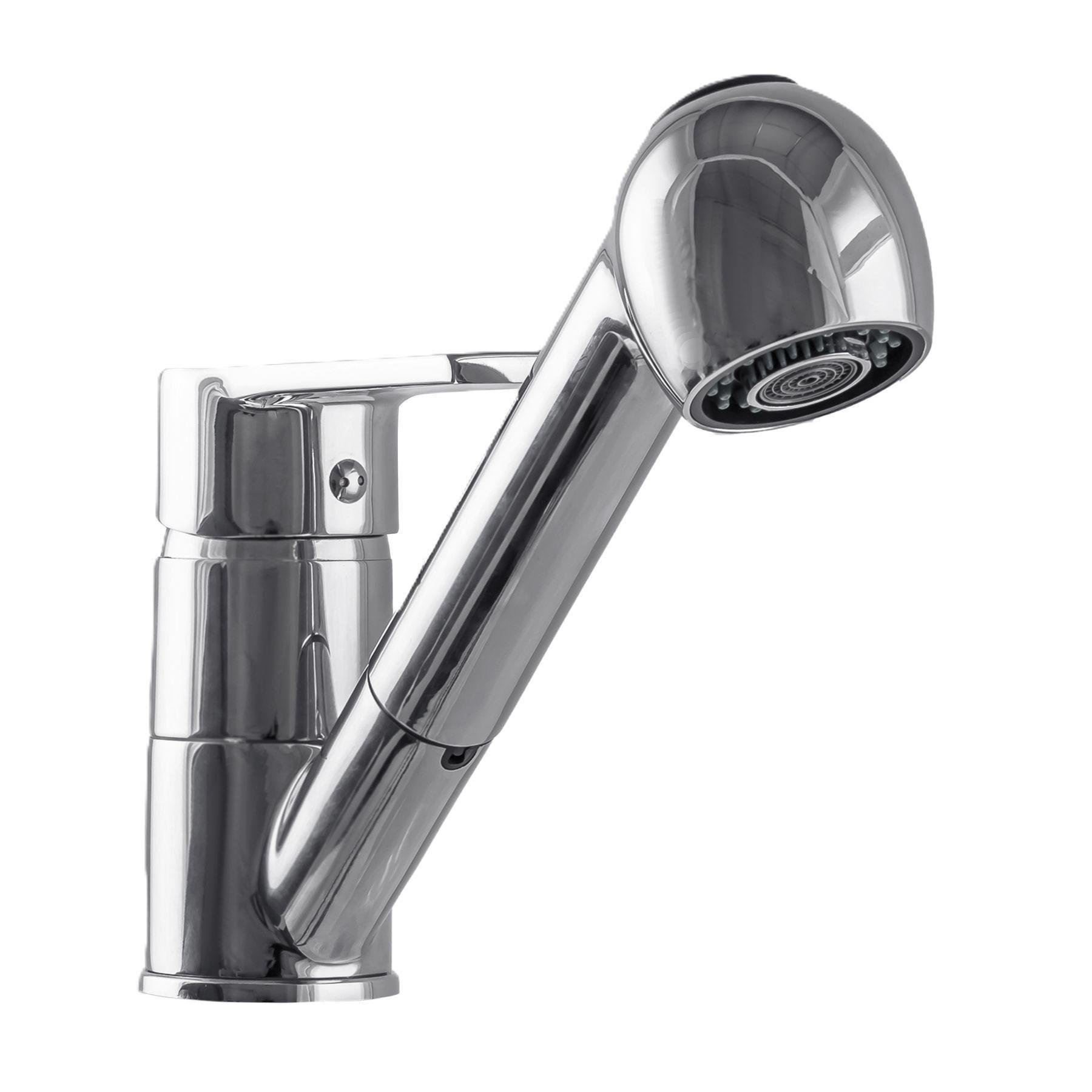 Кран на кухню Globus Lux хромований Сріблястий (10059) Кран на кухню Globus Lux хромований Сріблястий (10059)