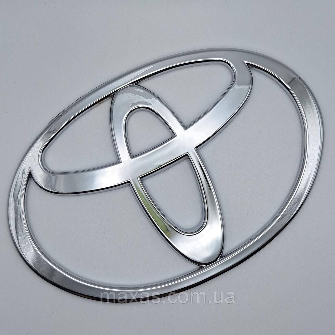 Эмблема Toyota 185х125 мм Хром (1947784570)