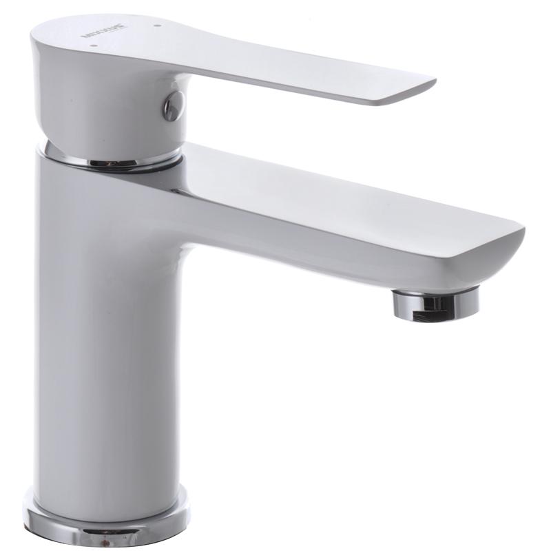 Змішувач для умивальника MIXXUS PREMIUM EVA 001 MI5808 одноважільний Білий (115152)