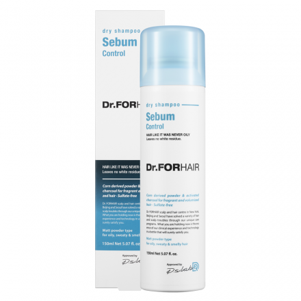 Сухой шампунь для уменьшения кожного сала Dr.FORHAIR Sebum Dry Shampoo (8809485531977)