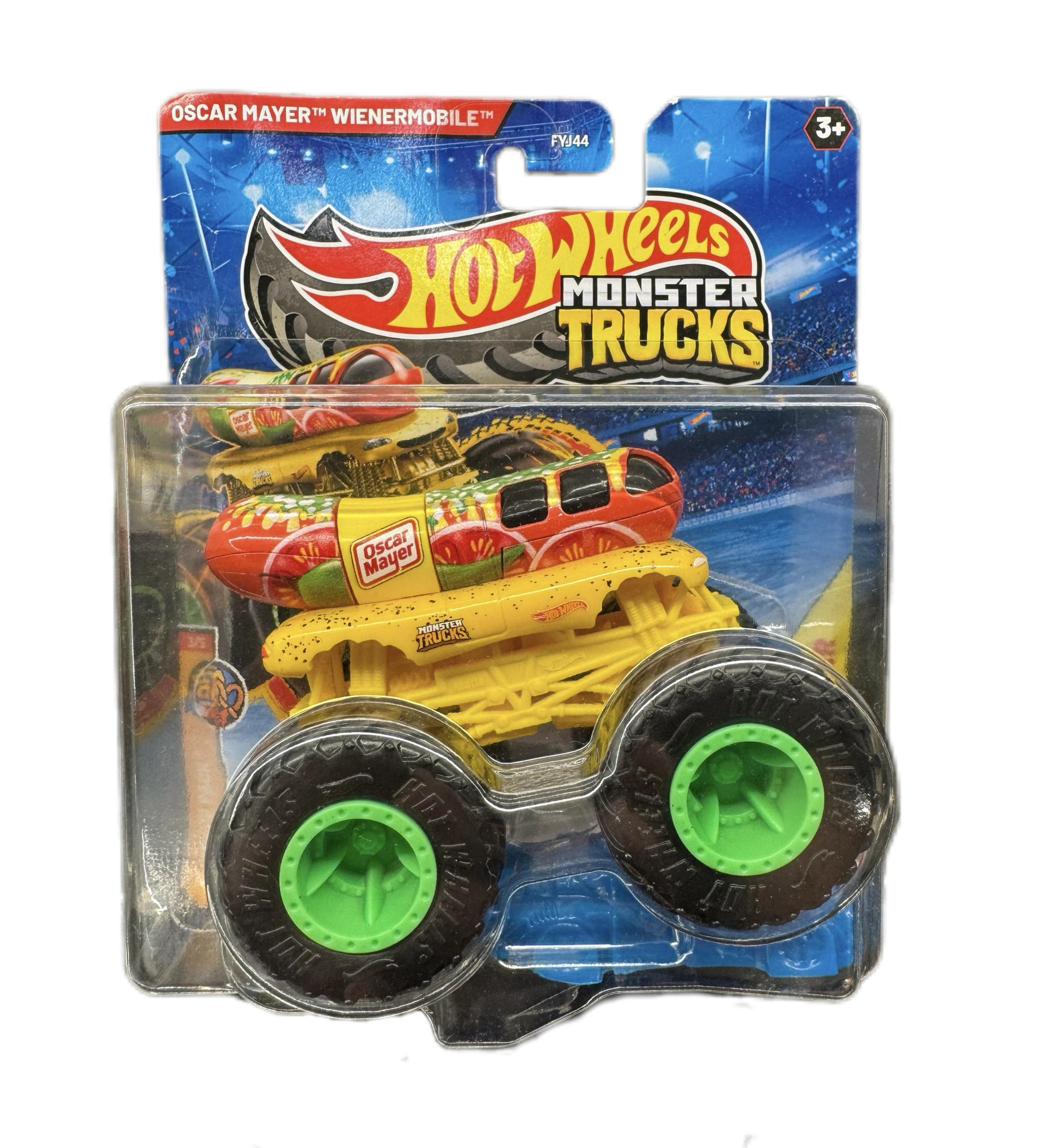 Игрушечная машинка-внедорожник Hot Wheels Monster truck Oscar Mayer Wienermobile Игрушечная машинка-внедорожник Hot Wheels Monster truck Oscar Mayer Wienermobile