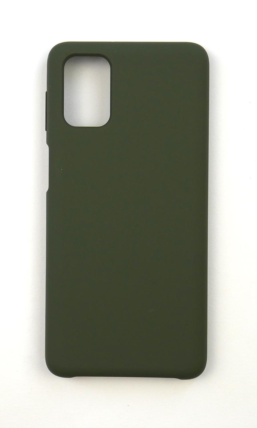 Чехол Jelly Silicone Case Samsung M31S Deep Olive (41)
