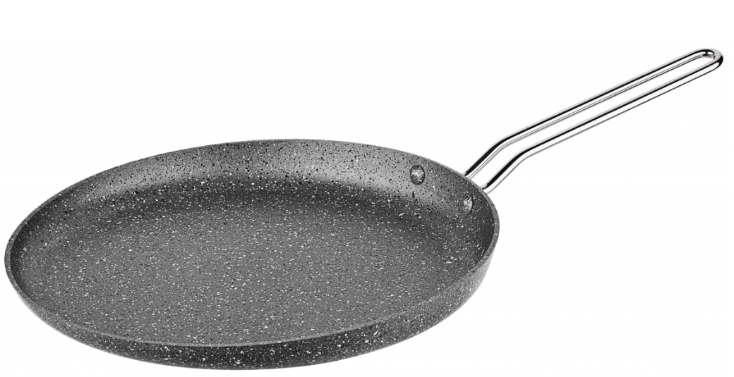 Сковорода для блинов OMS с антипригарным покрытием 30 см Серый