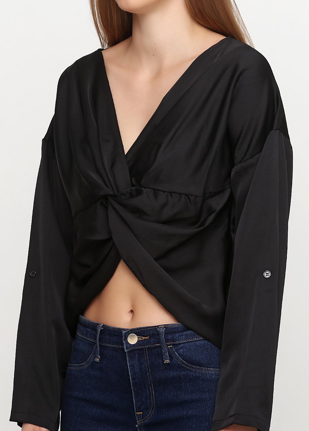 Блузка Boohoo M-L Черный (2000000542607) - фото 3 Блузка Boohoo M-L Черный (2000000542607) - фото 3