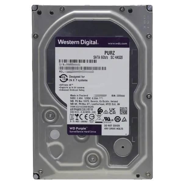 Жорсткий диск Western Digital Purple 4TB 64MB 5400rpm WD44PURZ 100 x 23 x 150 мм