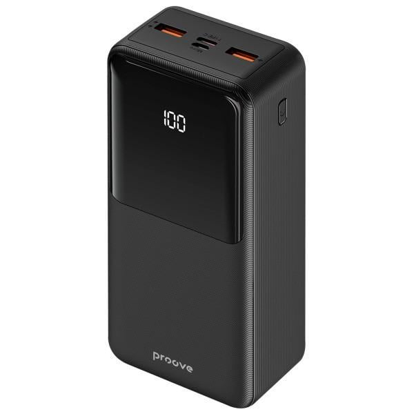 Внешний аккумулятор Proove Illuminator PowerBank 22.5W 30000mAh Black
