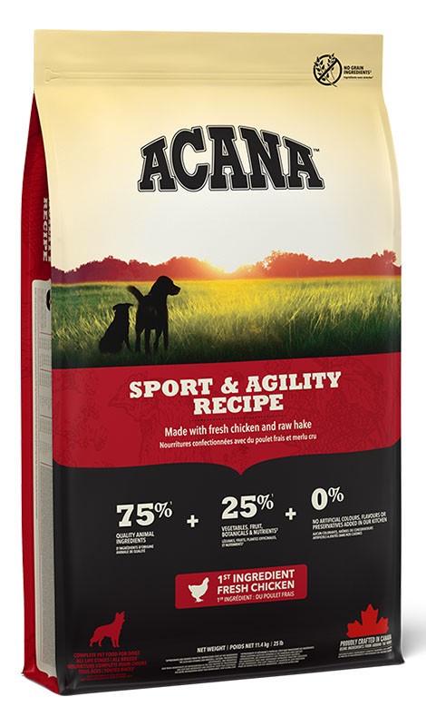 Корм для активных собак Acana SPORT&AGILITY RECIPE 11,4 кг (2102)
