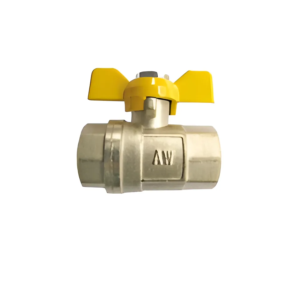 Кран шаровой газовый Aqua-World 3/4" ВВ (TK-AW182)