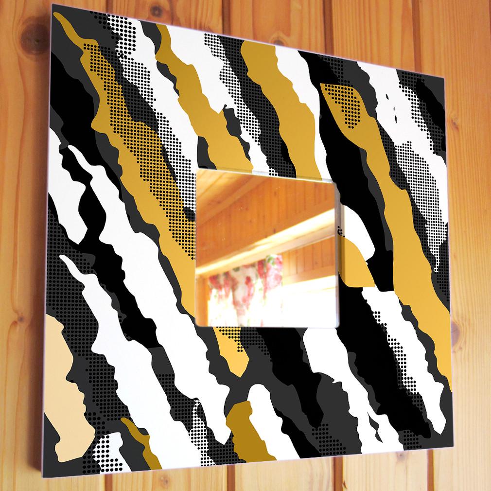 Зеркало дизайнерское Абстракция 260х260 мм (M04202)