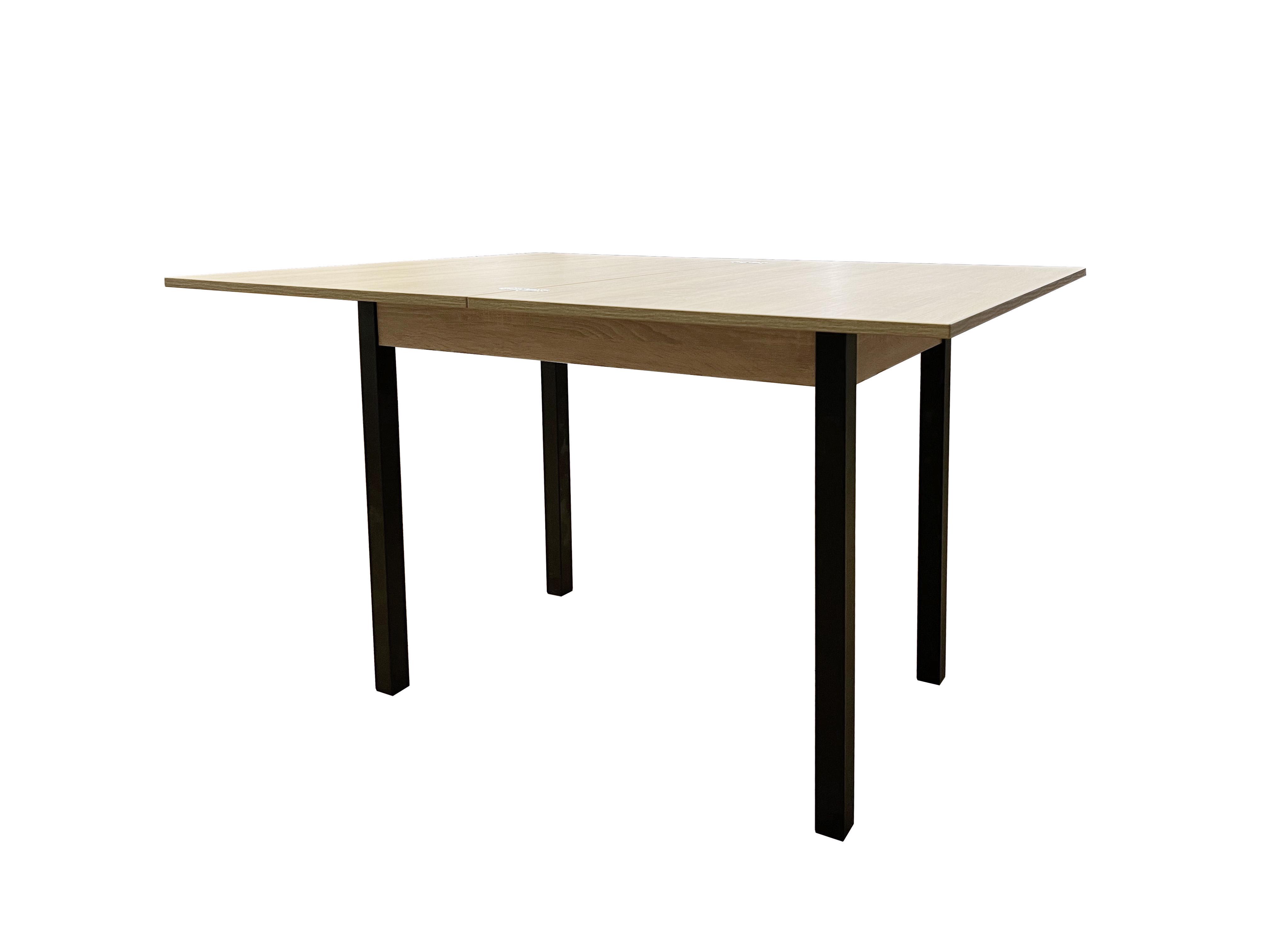 Обеденный стол-трансформер Lunch 900x765x600 мм Дуб Сонома/Черные ножки (GATB19130000030) Обеденный стол-трансформер Lunch 900x765x600 мм Дуб Сонома/Черные ножки (GATB19130000030)