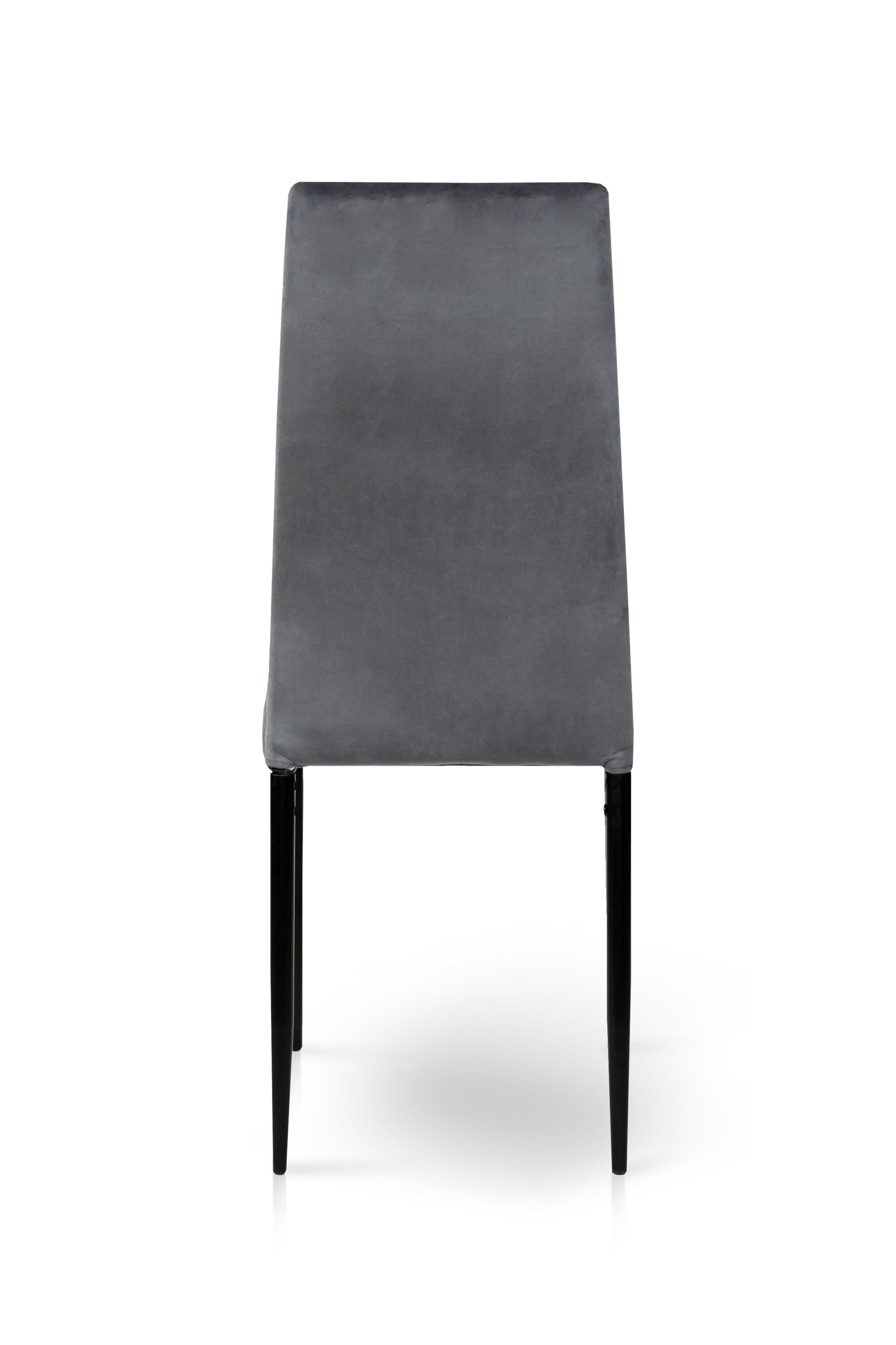 Стілець для кухні та вітальні ГРЕЙС Айс 410х980х510 мм Чорний/Темно-сірий (GAА0057601) - фото 4 Стілець для кухні та вітальні ГРЕЙС Айс 410х980х510 мм Чорний/Темно-сірий (GAА0057601) - фото 4