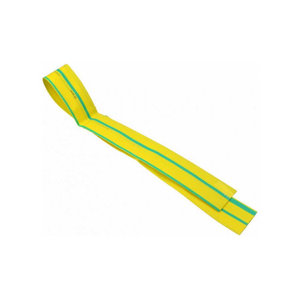 Трубка термоусадочная АСКО-УКРЕМ 35/17,5 мм Желто-зеленый (28681481)