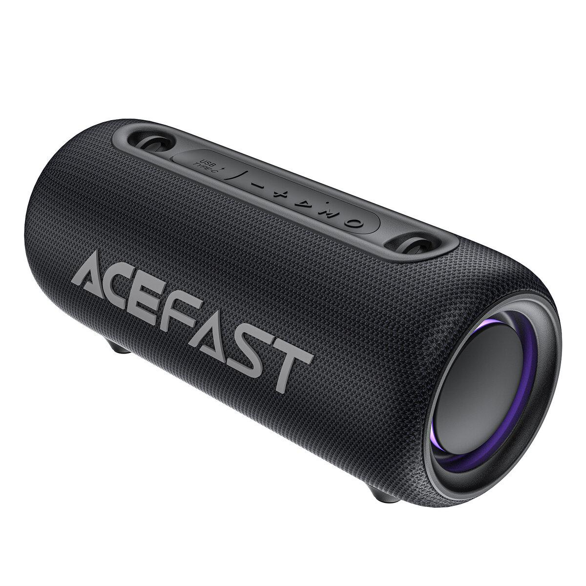 Портативная колонка беспроводная ACEFAST K2 Air Portable Speaker BT5.3 40W 4400mAh Black (6974316284734)