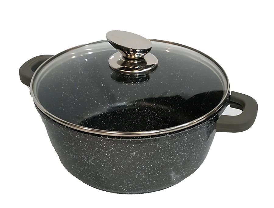 Кастрюля с крышкой Zurrichberg 4,5 л (ZBP-7094 Gray) Кастрюля с крышкой Zurrichberg 4,5 л (ZBP-7094 Gray)