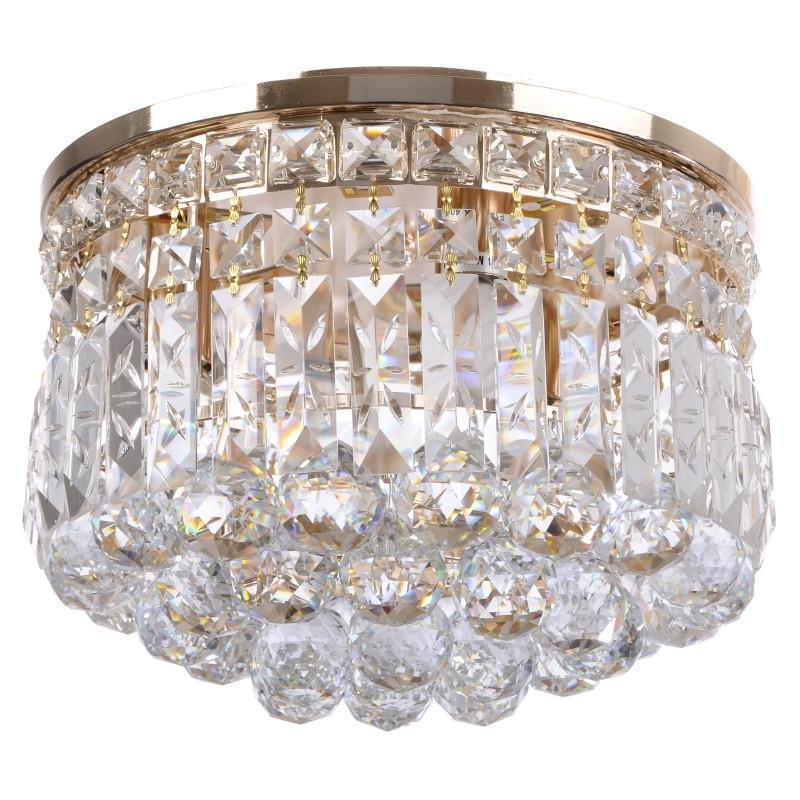 Люстра торт стельова Brille з підсвічуванням LED E14 40W Glass BCL-613C/3 22-514