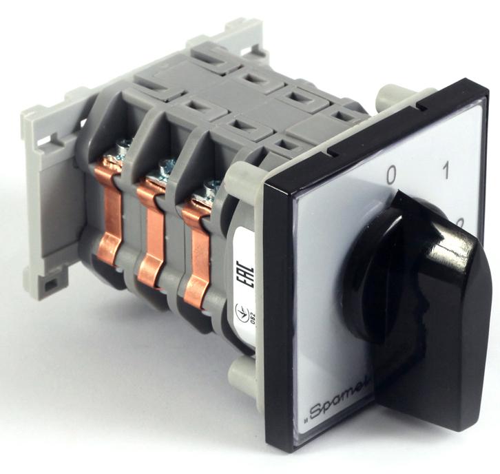 Перемикач груповий Spamel LK16R-3.836/P03 0-1-2 16A