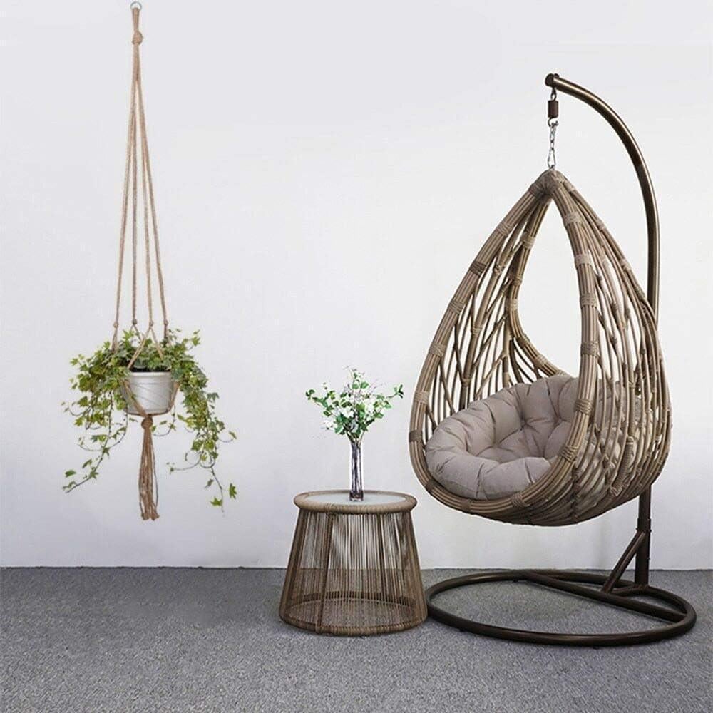 Кашпо из джута для растений в горшках 1 шт. 90 см Коричневый (2789190655) - фото 8 Кашпо из джута для растений в горшках 1 шт. 90 см Коричневый (2789190655) - фото 8