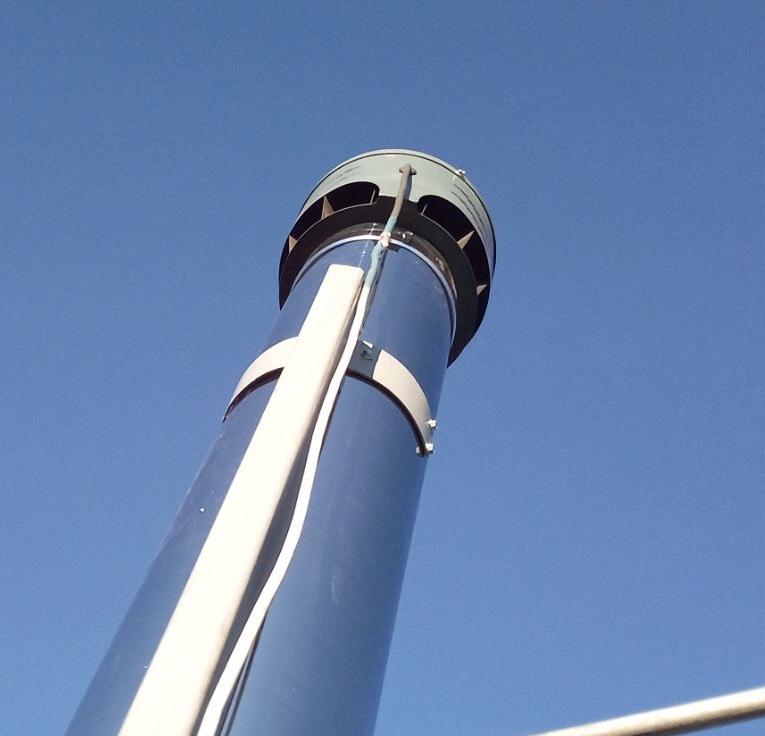 Дымосос крышный EXHAUSTER R-300 вытяжной вентилятор