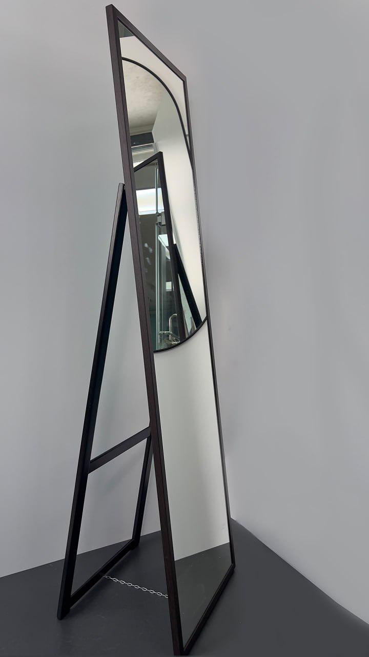 Дзеркало підлогове CRYSTAL GLASS 2290 в прямій рамі 1700х550 мм Венге (С4252)