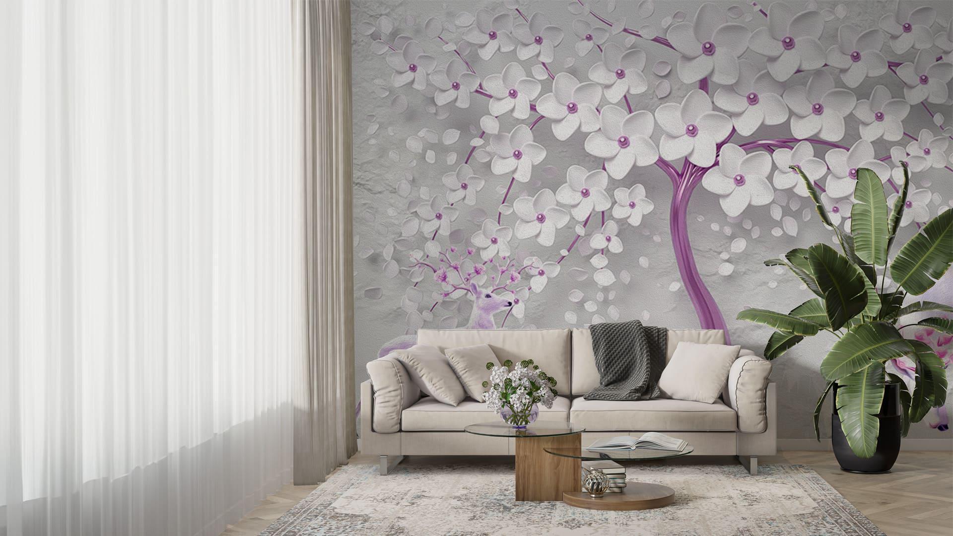 Фотообои флизелиновые Styleo Print-walls Сказочный цвет 0805 400х250 см (Pw-0805/4)