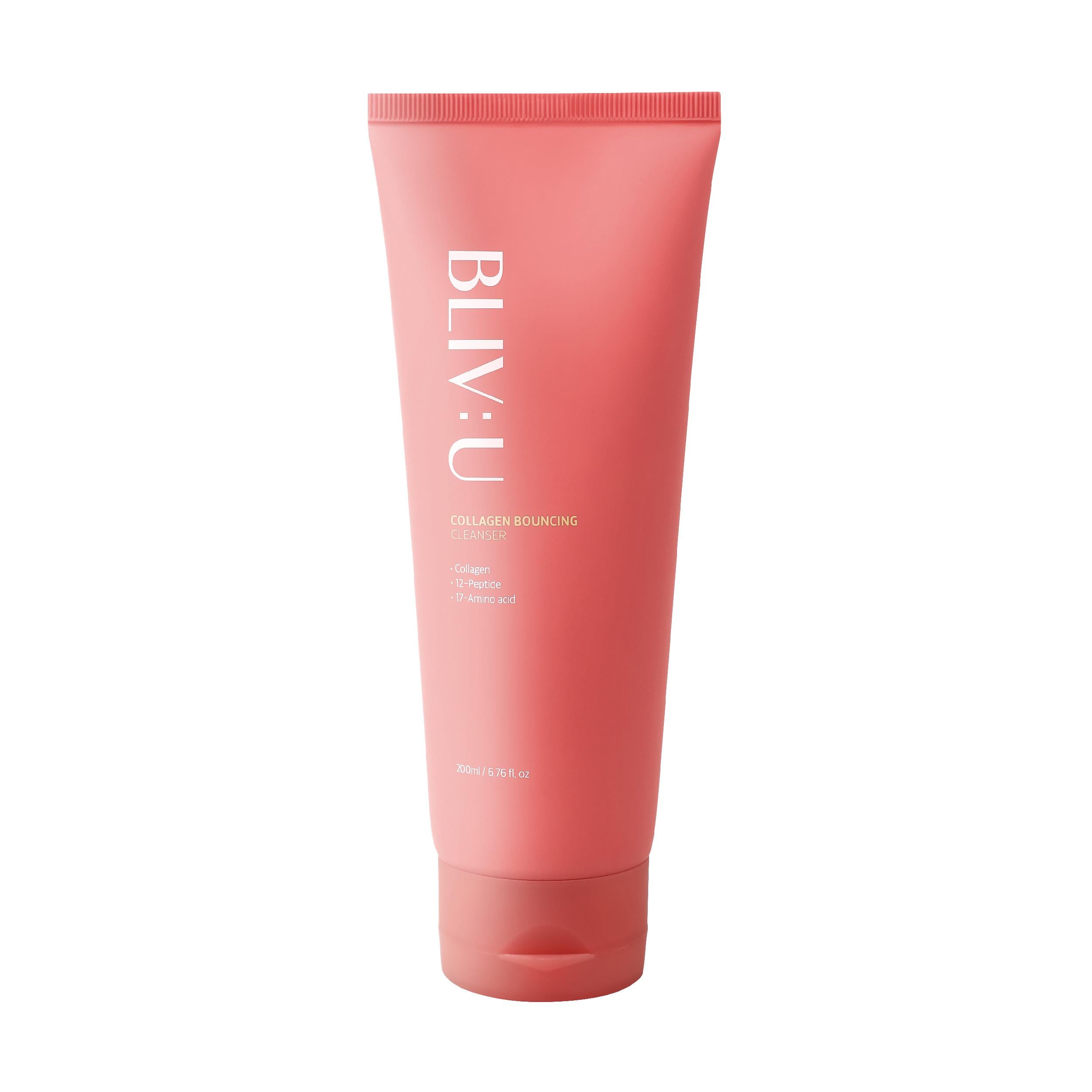Пенка для умывания с коллагеном BLIV:U Collagen Bouncing Cleanser 200 мл