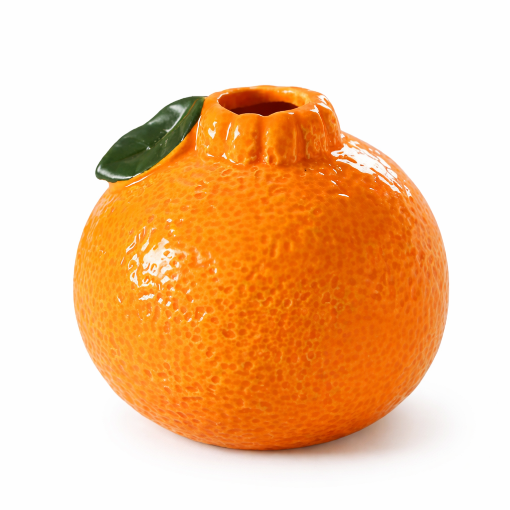 Ваза настільна декоративна Апельсин 9,5 см Помаранчевий (33549819)