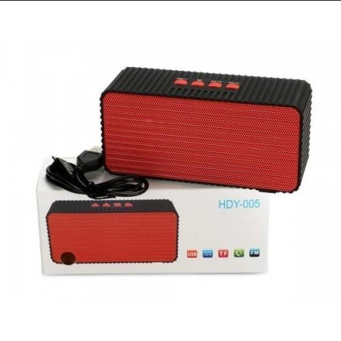 Портативна колонка HDY-005 з USB/SD/Bluetooth/FM радіо (12337004) - фото 3