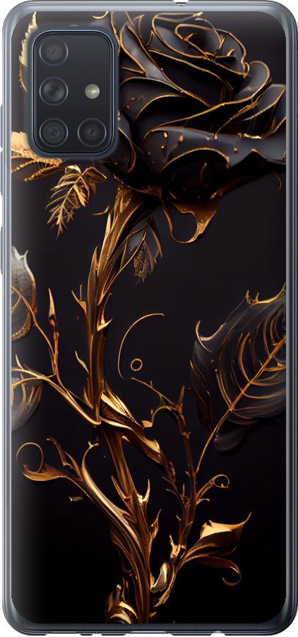 Чехол на Samsung Galaxy A71 2020 A715F Роза 3 (5552t-1826-42517)