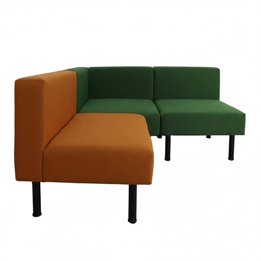 Диван Tetris Orange & Green (три модулі) - фото 3