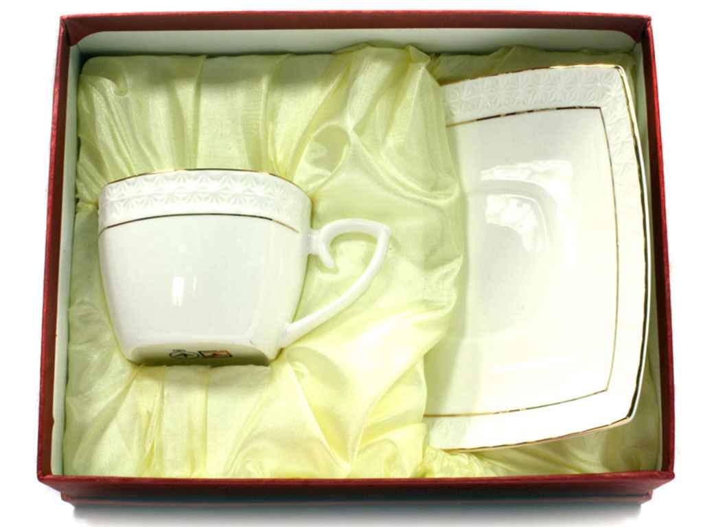 Чашка з блюдцем Interos Снігова Королева 2 предмети (S507009-AGIFT)