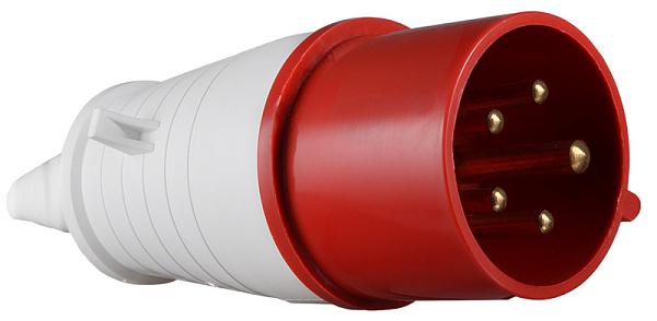 Силовая вилка АСКО-УКРЕМ ОП 025 3P+N+PE 32А 400 В переносная IP44 Красный (A0080010006) Силовая вилка АСКО-УКРЕМ ОП 025 3P+N+PE 32А 400 В переносная IP44 Красный (A0080010006)