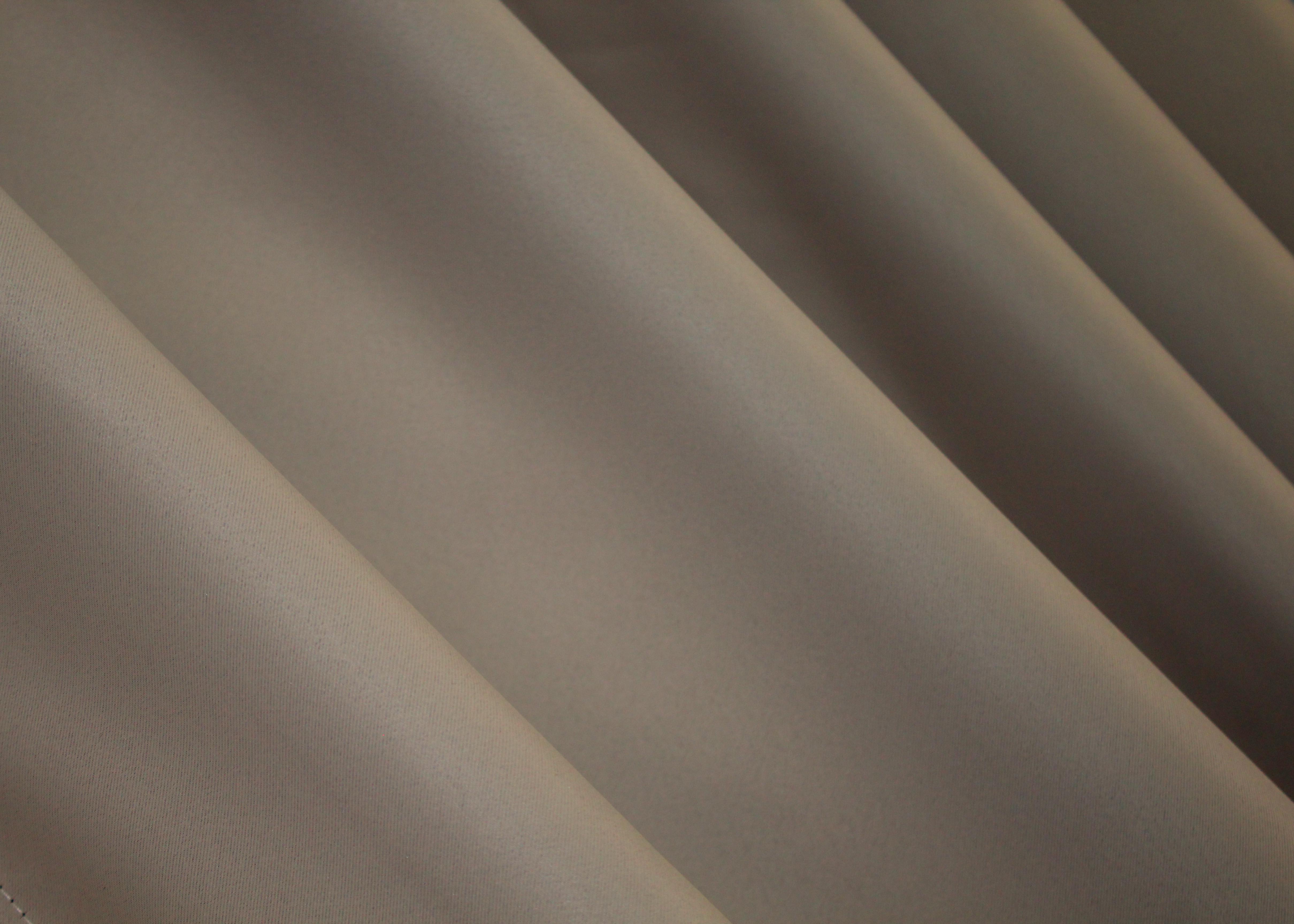 Комплект штор на люверсах VR-Textil Fusion Dimout № 792ш 150х250 см 2 шт. Какао (37-0105) - фото 11