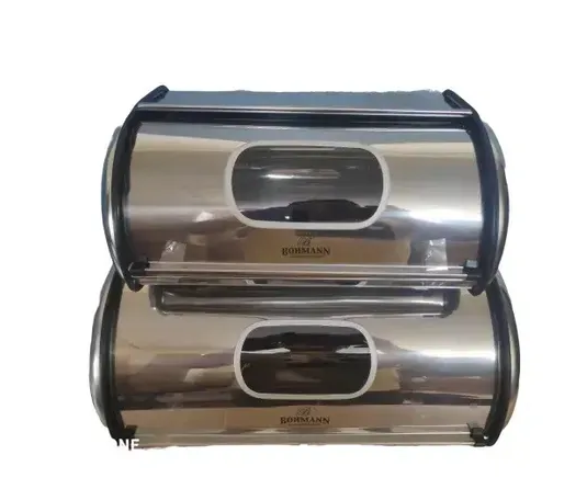 Набор хлебниц из нержавеющей стали Bohmann 2 шт. (BH-7239)