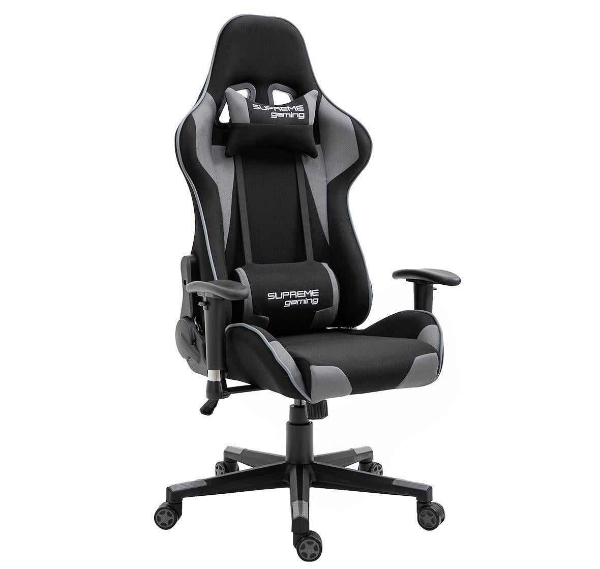 Компьютерное кресло из ткани PlayMaker Supreme Gaming 94559 Черно-серый (10692771) Компьютерное кресло из ткани PlayMaker Supreme Gaming 94559 Черно-серый (10692771)