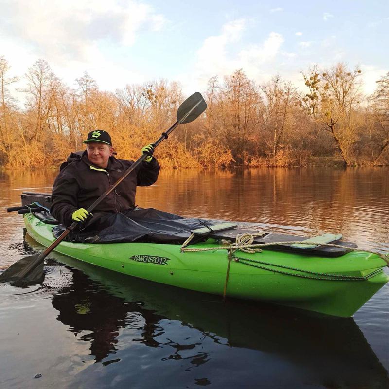 Байдарка-каяк морська Seabird Ranchero Зелений лайм (4744091012660) - фото 4 Байдарка-каяк морська Seabird Ranchero Зелений лайм (4744091012660) - фото 4